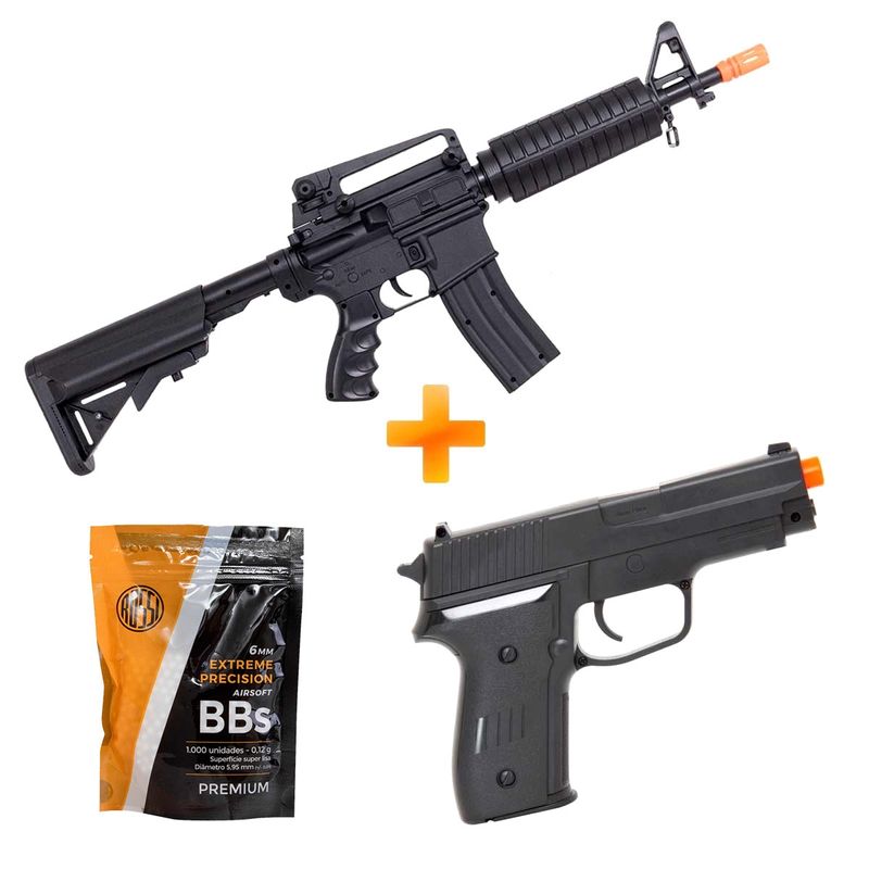 rifle-de-airsoft-vg-m4a1-cqb-spring-pistola-de-airsoft-p226-spring-bbs-z7