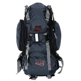 Mochila Cargueira Crampon Tech 48 Litros Cinza - Trilhas e Rumos