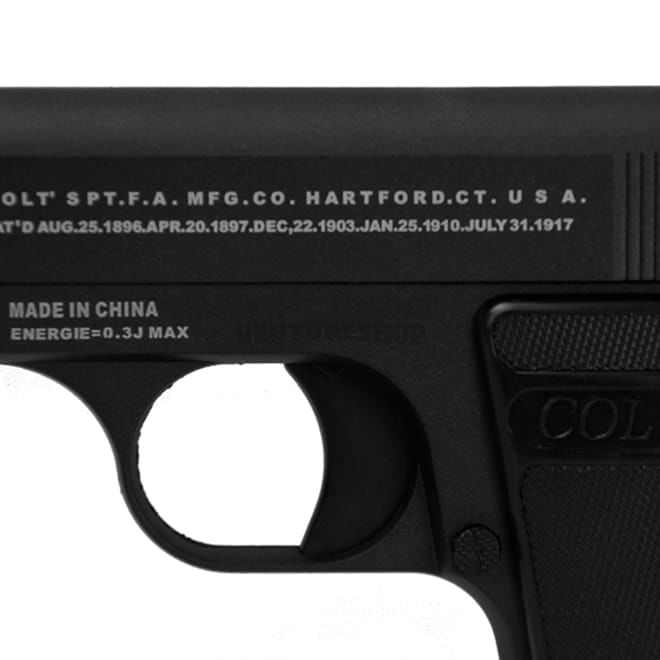 pistola-spring-airsoft-colt-25-full-metal-cybergun-l6