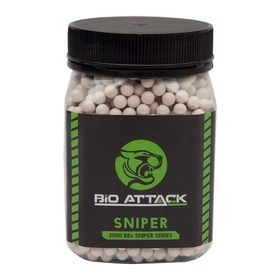 BBs para Airsoft Sniper Series 0.36g 2000un - Bio Attack