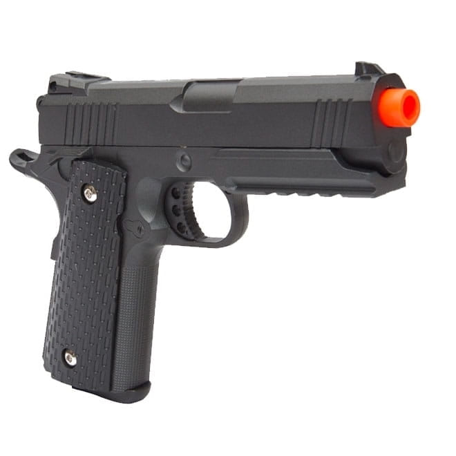 pistola-de-airsoft-spring-1911-warrior-full-metal-com-coldre-e-maleta-l6