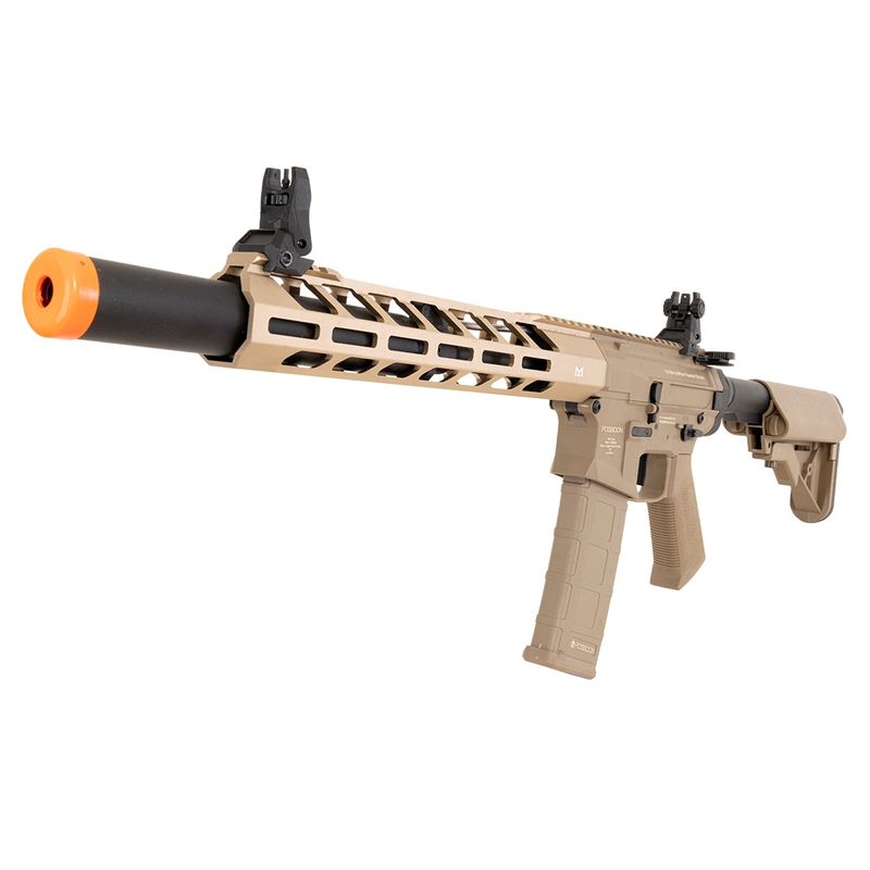 rifle-de-airsoft-m4-avenger-6-silencer-dmr-aegr-tan-gatilho-eletronico-poseidon-z8