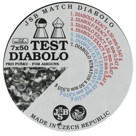 Chumbinho JSB Match Diabolo 7x50 Test for Airguns