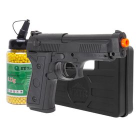 Pistola de Airsoft P92 038 Spring – Vigor + Case + BBS
