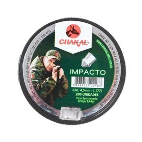 Chumbinho Chakal Impacto 4.5mm - 200 unidades