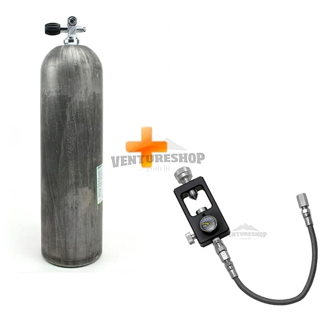 kit-cilindro-de-aluminio-scuba-11-1l-200bar-al80-pcp-estacao-de-recarga-para-carabina-pcp-padrao-yoke-original-rossi-l1