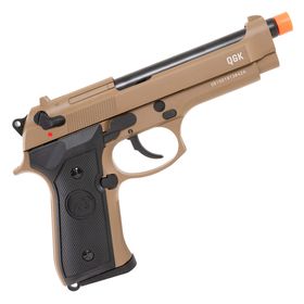 Pistola de Airsoft a Gás GBB Green Gás QGK 92 TN Blowback Full Metal – QGK