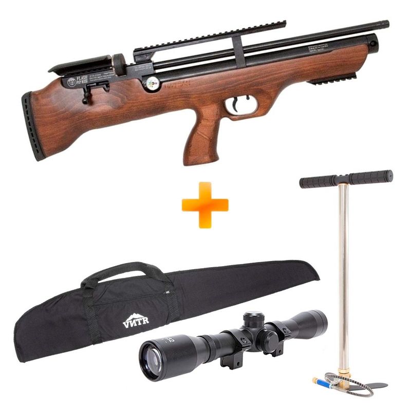 carabina-de-pressao-pcp-hatsan-flashpup-5-5mm-bomba-manual-luneta-4x32-capa-z17