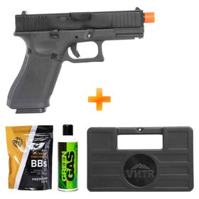 Pistola de Airsoft GBB Kosok G45 - E&C + Maleta + Green Gás + BB's + Alvos