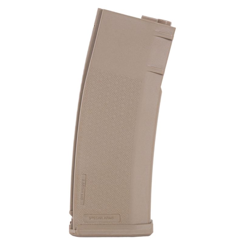 kit-airsoft-com-2-magazine-m4-s-mag-mid-cap-tan-120bb-polimero-specna-arms-adaptador-clip-z2