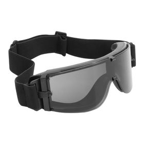 Óculos de Proteção Airsoft USMC X800 Black Lente Escura