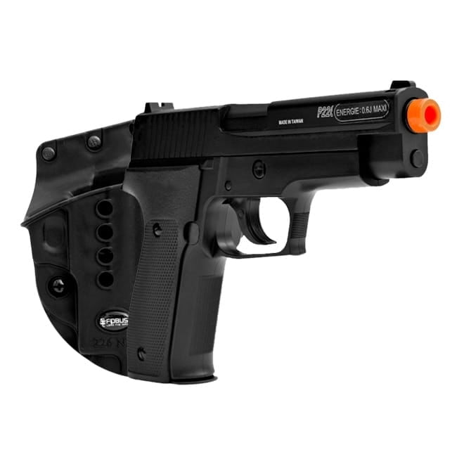 pistola-airsoft-sig-sauer-p226-slide-metal-cybergun-coldre-de-cinto-fobus-226-nd-bh-l1