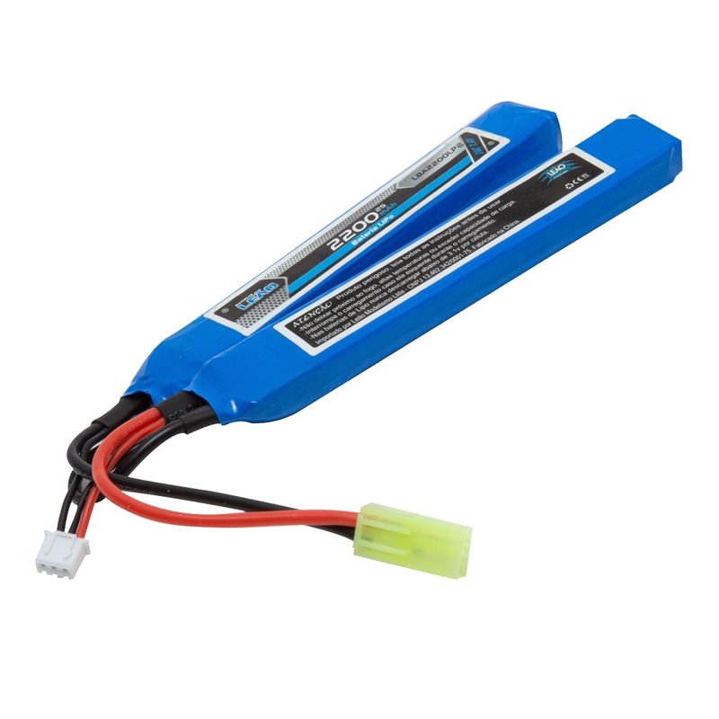 bateria-para-airsoft-lipo-7-4v-2s-2-pack-20-40c-2200mah-carregador-l2-usb-leao-modelismo-z2