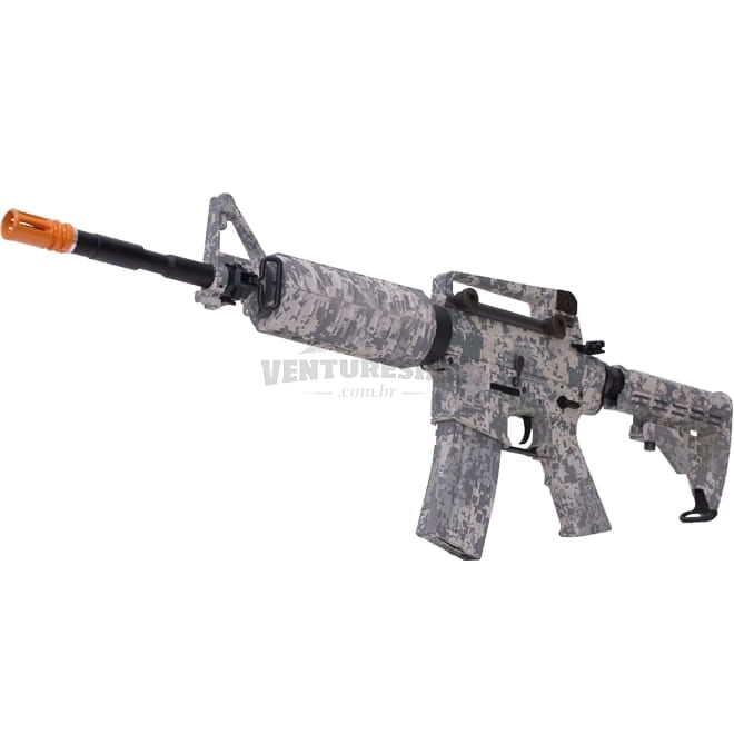 rifle-aeg-airsoft-m4a1-camuflagem-acu-army-combat-bivolt-king-arms-l3