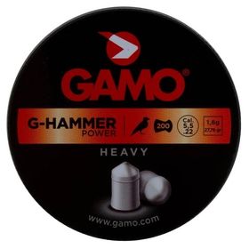 Chumbinho Gamo G-Hammer Power 5.5mm - Latinha c/ 200 unidades