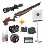 super-combo-carabina-de-pressao-pcp-mx5-matte-black-wood-regulated-5-5mm-aselkon-bomba-luneta-4x32-z16