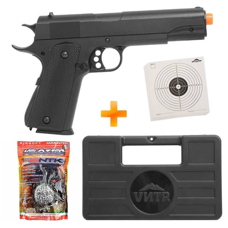 pistola-de-airsoft-spring-1911-full-metal-m295-double-eagle-bbs-maleta-alvos-z1