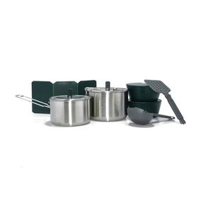 Kit Cozinha para Camping em Aço Inox 13 peças - Stanley