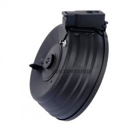 Airsoft Magazine Drum AK 2500 BBs Automático