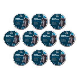 Chumbinho Profissional H&N Baracuda Hunter Extreme Calibre 5.5mm 200un - Kit com 10un.