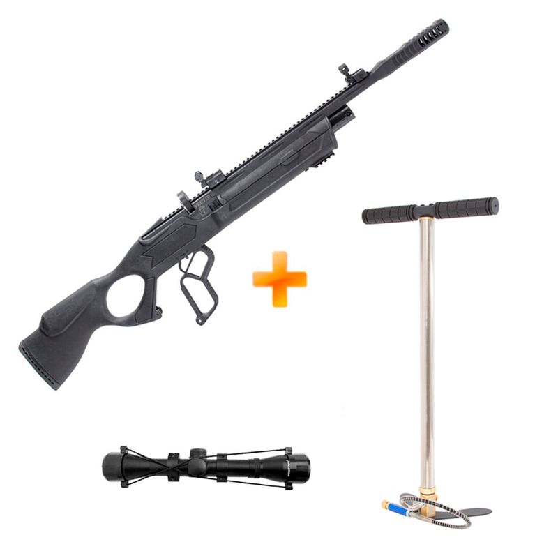carabina-de-pressao-pcp-hatsan-vectis-under-lever-5-5mm-luneta-4x32-bomba-manual-z12