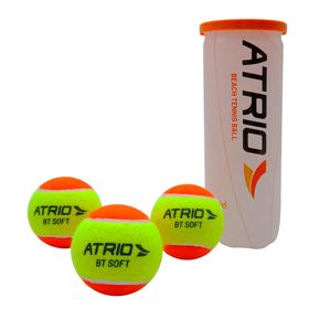 Kit 3 Bolas de Beach Tennis ITF Soft - ATRIO