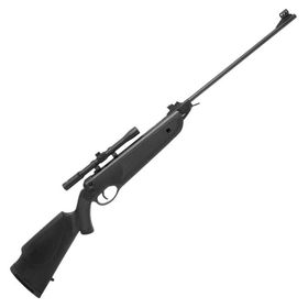 Carabina de Pressão Rossi NEW Dione Black 4.5mm + Luneta 4x20