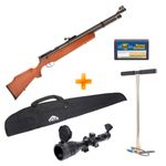 carabina-de-pressao-pcp-b57-madeira-4-5mm-cbc-bomba-luneta-capa-z19