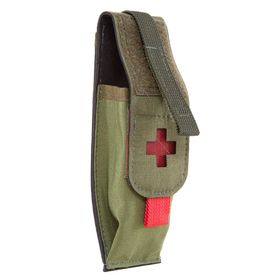 Porta Torniquete CAT 2 com Porta Tesoura Molle Verde – Warfare