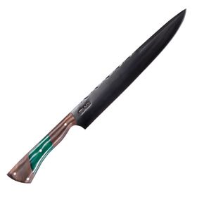 Faca Gaúcha Laminada 8" Aço Carbono 5160 Cabo Hibrido com Madeira - D'Ávila