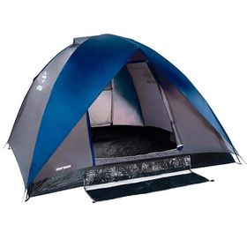 Barraca Mormaii Brava 6 Cinza e Azul