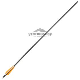 Flecha de Carbono 30" (76cm) com Ponta de Metal rosqueável para Arco e Flecha