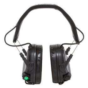 Fone Tático e Abafador Eletrônico M31 Preto – EARMOR