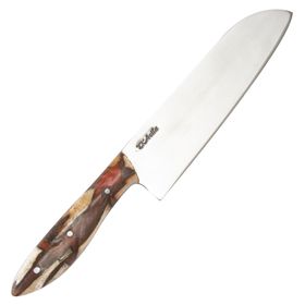 Faca Chefe Santoku Laminada 8” em Aço Carbono 5160 – D’avila