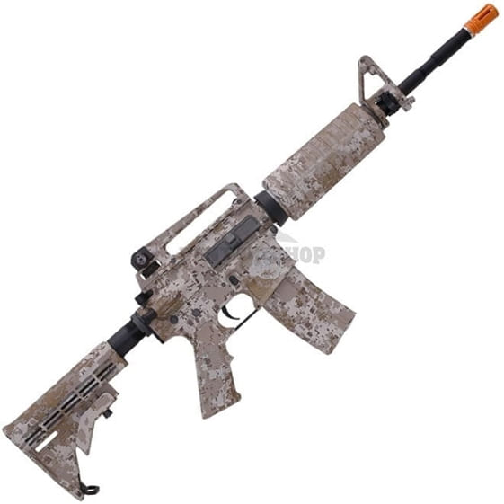 rifle-aeg-airsoft-m4a1-camuflagem-desert-digital-dd-bivolt-king-arms-m7