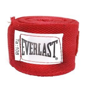 Faixa Protetora Classic Hand Wrap 108'' Vermelha - Everlast