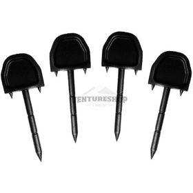 Kit de 4 Pinos tipo Alfinetes para fixação de Alvos de Papel em Alvos de Espuma