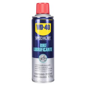 Bike Lubrificante Seco e Úmido Specialist Aerossol 255ml - WD-40