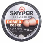 kit-5-chumbinho-snyper-titanium-domed-cobre-4-5mm-1000un--z2