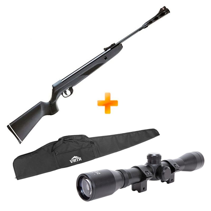 carabina-cbc-f18-m-nitro-1000-4-5mm-oxidada-c-muzzle-break-luneta-4x32-capa-z8