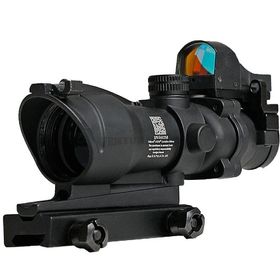Mira ACOG Trijicon Luneta 4x32 + Red dot trilho 22mm