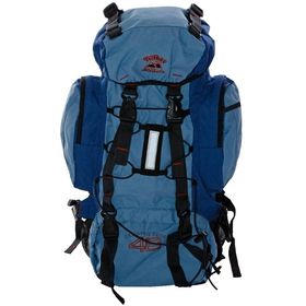 Mochila Cargueira Crampon Tech 48 Litros Azul claro - Trilhas e Rumos