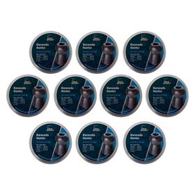Chumbinho Profissional H&N Baracuda Hunter 5.5mm 200un - Kit com 10un.