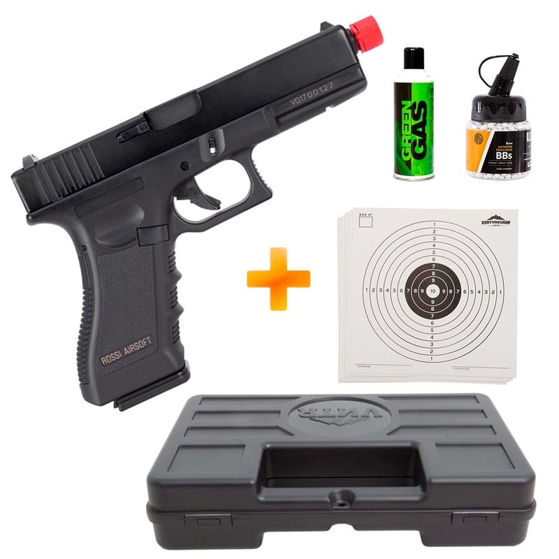 pistola-de-airsoft-a-gas-green-gas-gbb-vg-v17-blowback-maleta-green-gas-bbs-alvos-z1