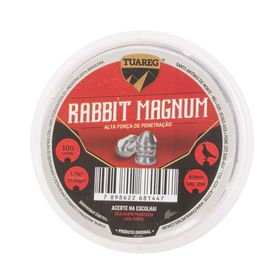 Chumbinho Tuareg Premium Rabbit Magnum 6.0mm - 100 unidades – Chakal