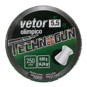 Chumbinho Technogun Vetor Olímpico 5.5mm - 250 unidades