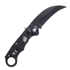 Canivete Falcon Karambit Automático com Clip e Trava de Segurança - CA