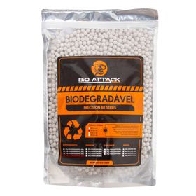 BBs para Airsoft Biodegradáveis 0.28g 2500un – Bio Attack