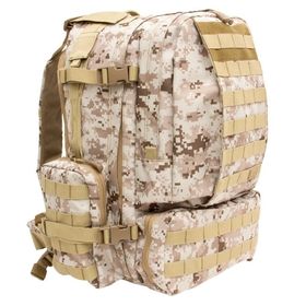 Mochila Tática Defender Camuflagem Digital Deserto - Invictus