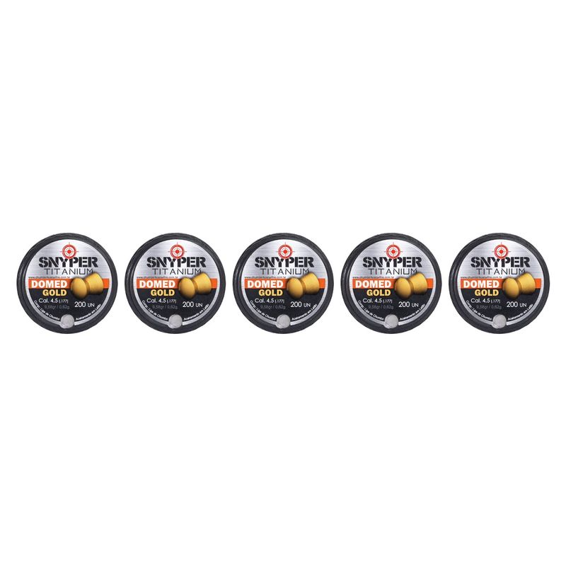kit-5-chumbinho-snyper-titanium-domed-gold-4-5mm-1000un--z1